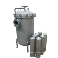 Stainless Steel Bag Filter Housing 0.5um Liquid Filtration Water Purifcation